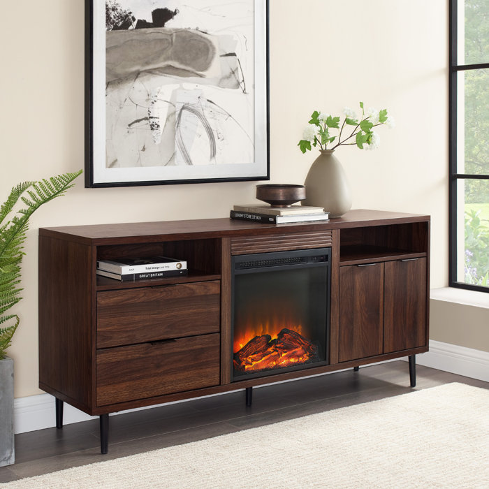 Wrought Studio Eglinton TV Stand for TVs up to 65" with Electric